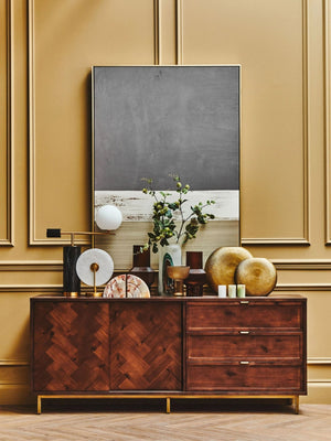 Brando Acacia Wood Effect Sideboard - XShowhome Limited - Xshowhome