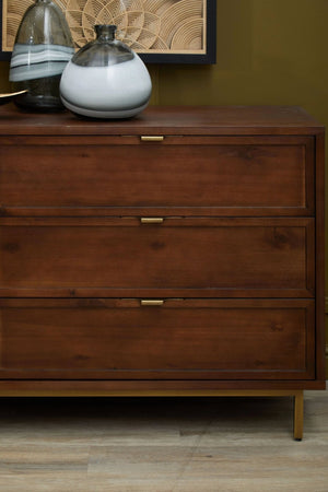 Brando Acacia Wood Effect Sideboard - XShowhome Limited - Xshowhome