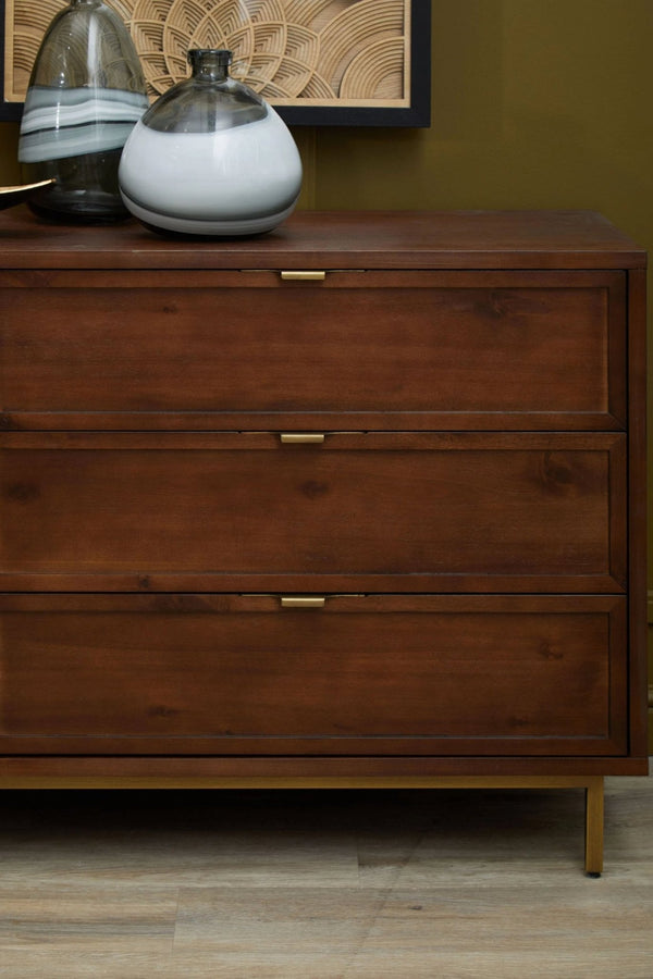 Brando Acacia Wood Effect Sideboard - XShowhome Limited - Xshowhome