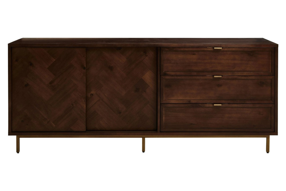 Brando Acacia Wood Effect Sideboard - XShowhome Limited - Xshowhome