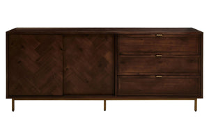 Brando Acacia Wood Effect Sideboard - XShowhome Limited - Xshowhome