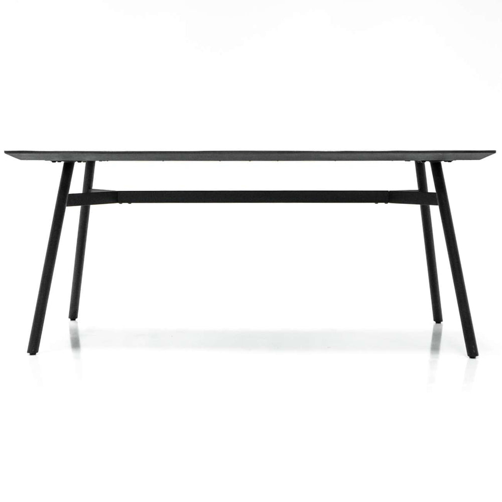 Bronks Black Acacia Fixed Dining Table 180cm - XShowhome Limited - Libra
