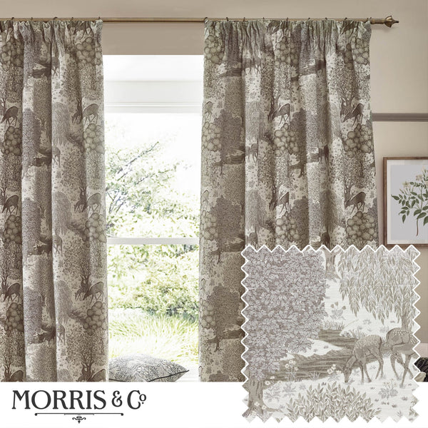 Brook 167x228 Pencil Pleat Curtains Linen - Canwell Interiors Limited - Riva