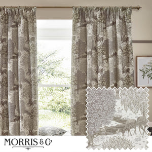 Brook 228x182 Pencil Pleat Curtains Linen - Canwell Interiors Limited - Riva