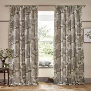 Brook 228x228 Pencil Pleat Curtains Linen - XShowhome Limited - Riva