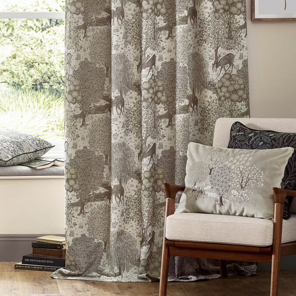 Brook 228x228 Pencil Pleat Curtains Linen - XShowhome Limited - Riva