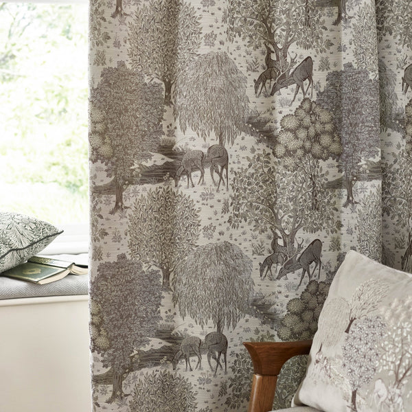 Brook 228x228 Pencil Pleat Curtains Linen - XShowhome Limited - Riva