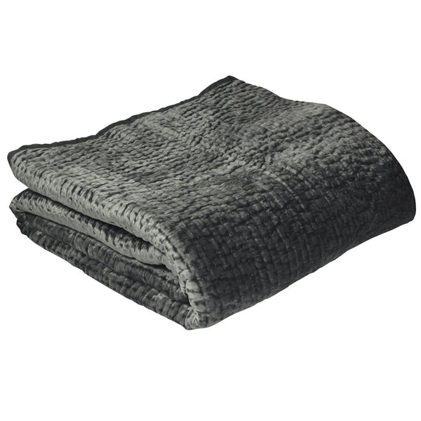 Brooklands 240x250 Bedspread Graphite - XShowhome Limited - Riva
