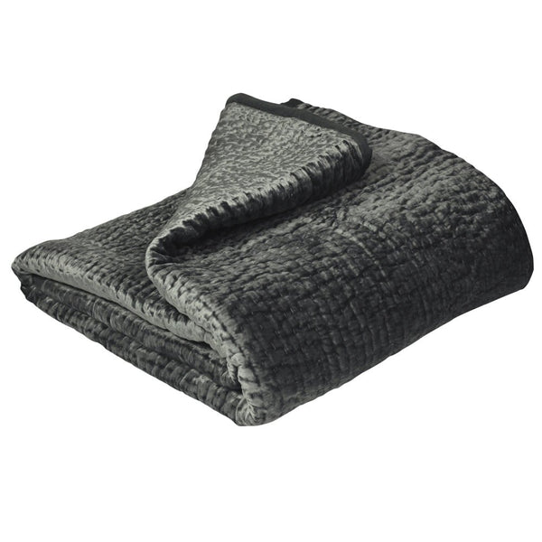 Brooklands 240x250 Bedspread Graphite - XShowhome Limited - Riva