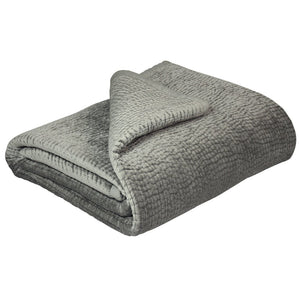 Brooklands 240x250 Bedspread Silver - XShowhome Limited - Riva