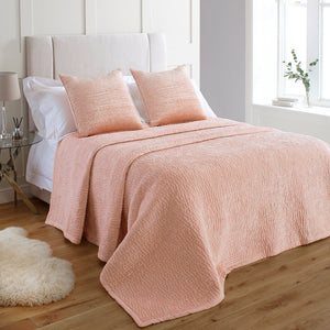 Brooklands 265x265 Bedspread Blush - Canwell Interiors Limited - Riva