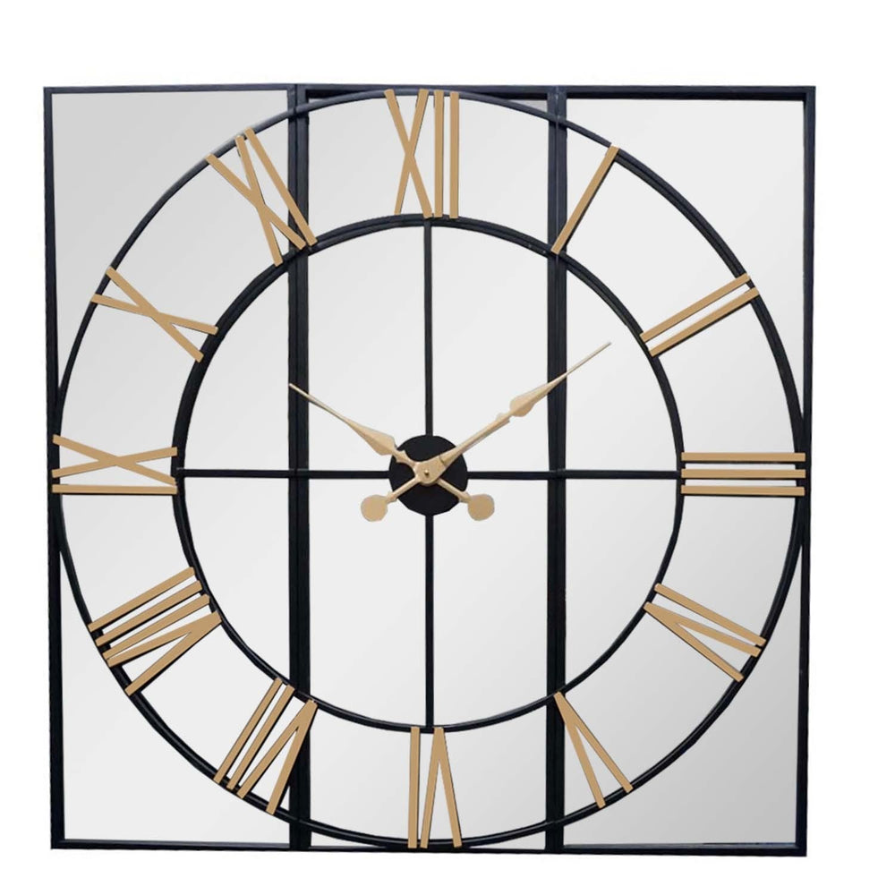 Brooklyn Black and Gold Wall Clock - XShowhome Limited - Hills