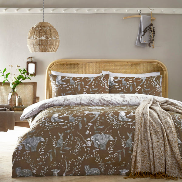 Buckthorn Double Duvet Set Amber - Canwell Interiors Limited - Riva