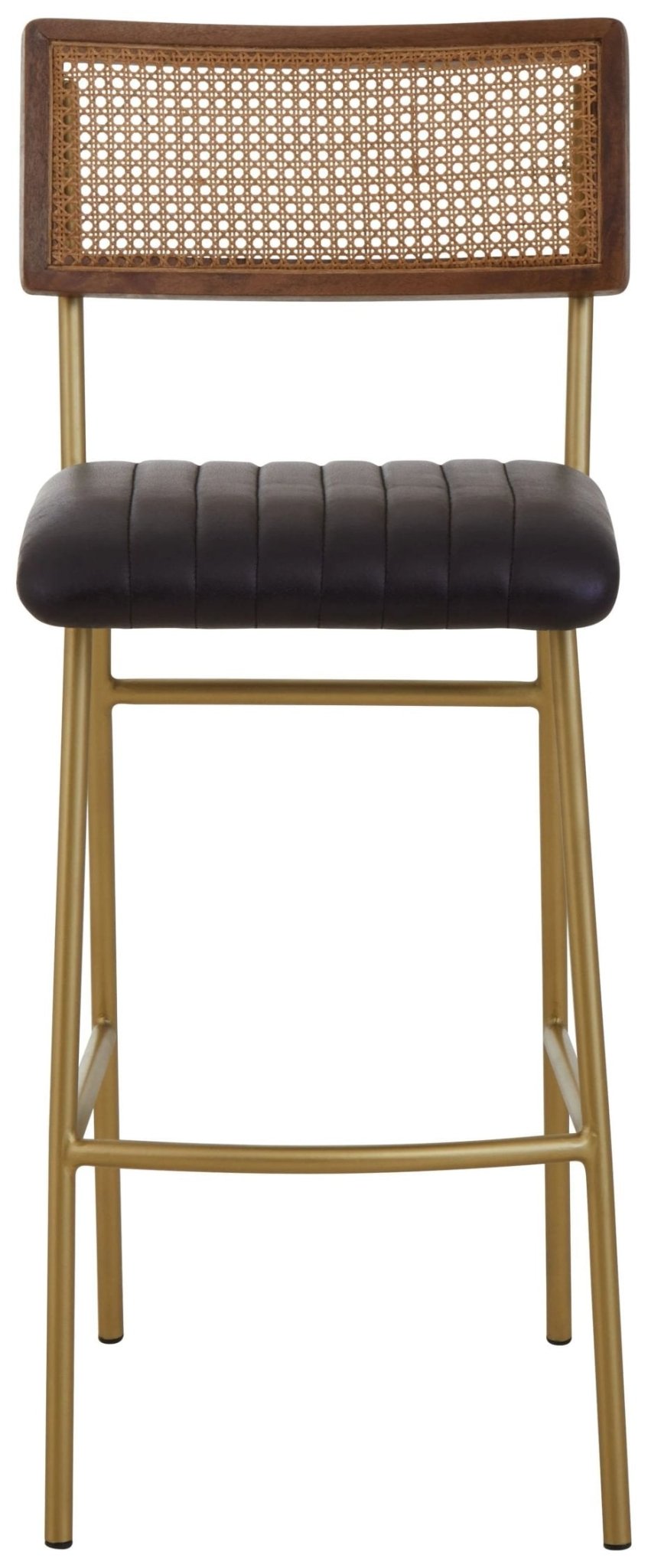 Buffalo Black Leather Bar Chair - XShowhome Limited - Xshowhome