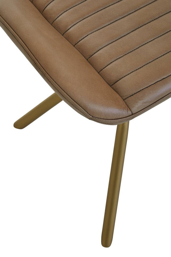 Buffalo Grey Leather Footstool - Canwell Interiors Limited - Xshowhome