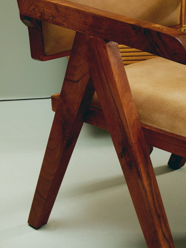 Buffalo Natural Leather Chair - Canwell Interiors Limited - Xshowhome