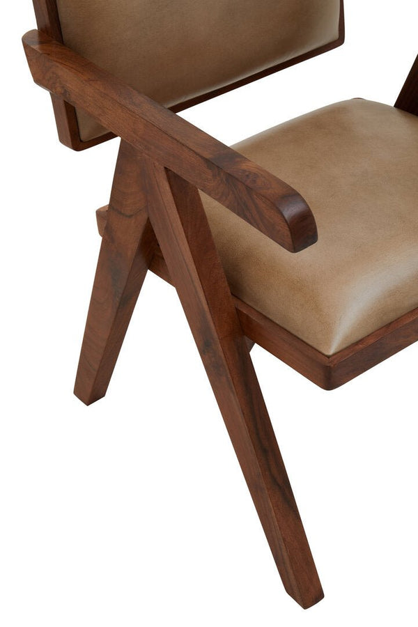 Buffalo Natural Leather Chair - Canwell Interiors Limited - Xshowhome