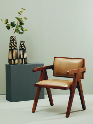 Buffalo Natural Leather Chair - Canwell Interiors Limited - Xshowhome