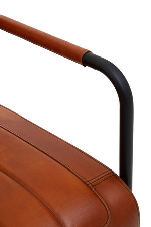 Buffalo Tan Leather Armchair - Canwell Interiors Limited - Xshowhome