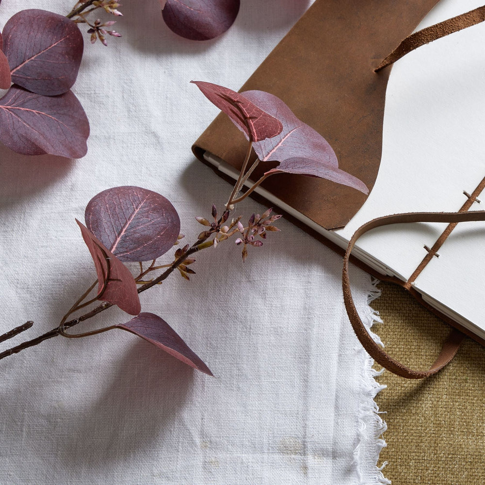 Burgundy Berried Eucalyptus - Canwell Interiors Limited - Hills