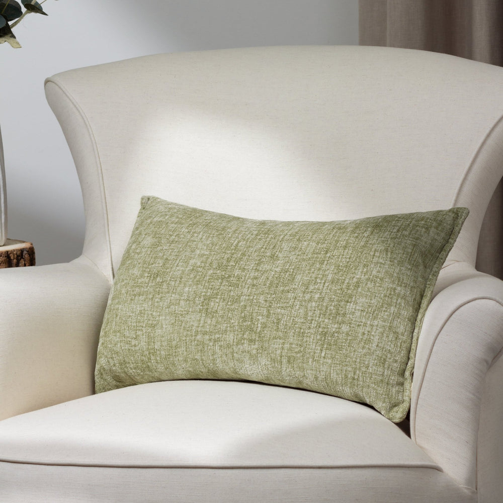 Buxton 30x50 Feather Filled Cushion Eucalyptus - Canwell Interiors Limited - Riva