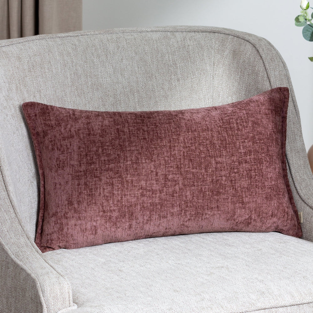 Buxton 30x50 Feather Filled Cushion Heather - Canwell Interiors Limited - Riva