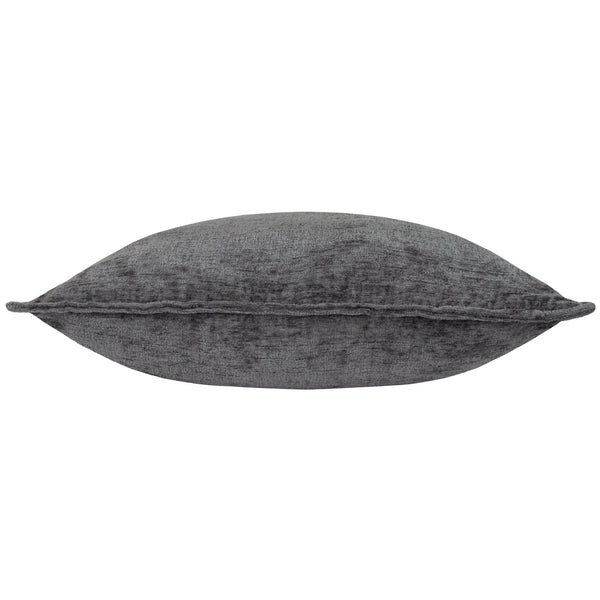 Buxton 50x50 Feather Filled Cushion Charcoal - Canwell Interiors Limited - Riva