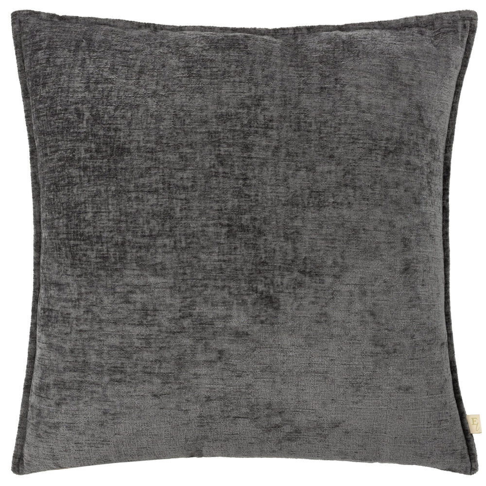 Buxton 50x50 Feather Filled Cushion Charcoal - Canwell Interiors Limited - Riva