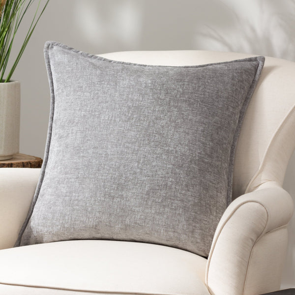 Buxton 50x50 Feather Filled Cushion Grey - Canwell Interiors Limited - Riva
