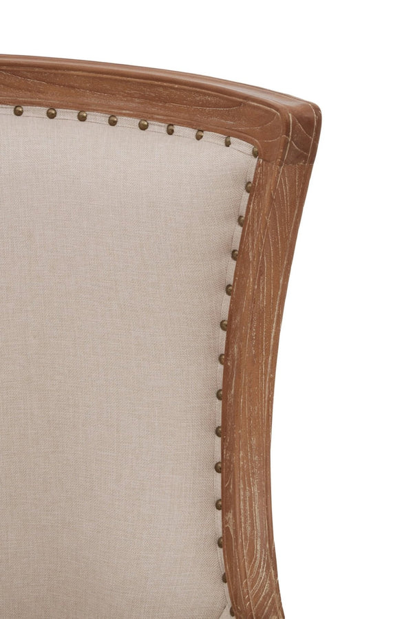 Cabra Cream Fabric Armchair - XShowhome Limited - Xshowhome