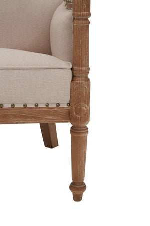 Cabra Cream Fabric Armchair - XShowhome Limited - Xshowhome