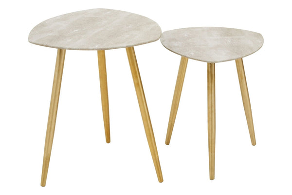 Cadio Set Of Two Shagreen Tables - XShowhome Limited - Xshowhome