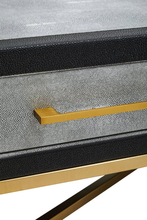 Cadiz Grey Shagreen Coffee Table - XShowhome Limited - Xshowhome