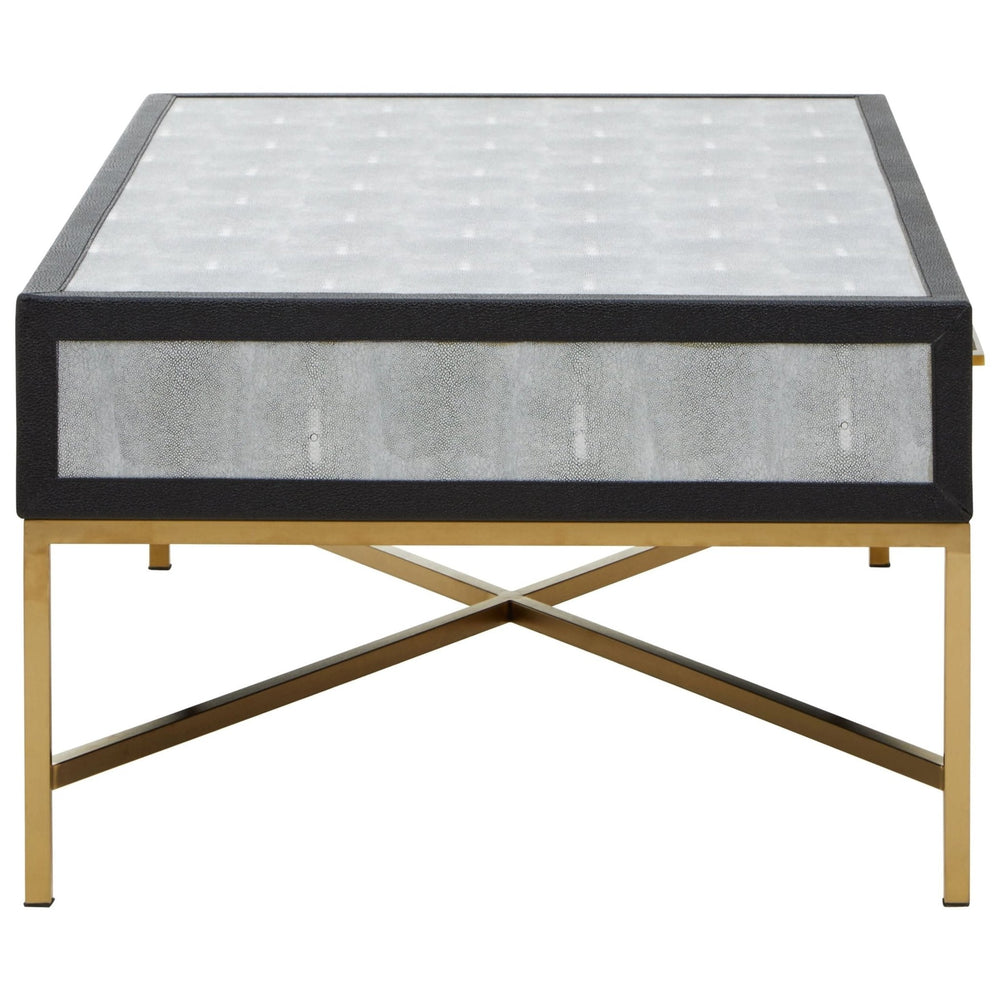 Cadiz Grey Shagreen Coffee Table - XShowhome Limited - Xshowhome