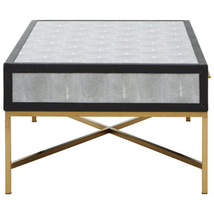Cadiz Grey Shagreen Coffee Table - XShowhome Limited - Xshowhome