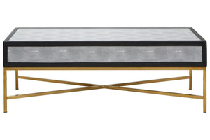Cadiz Grey Shagreen Coffee Table - XShowhome Limited - Xshowhome