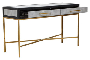 Cadiz Grey Shagreen Console Table - XShowhome Limited - Xshowhome