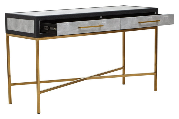 Cadiz Grey Shagreen Console Table - XShowhome Limited - Xshowhome