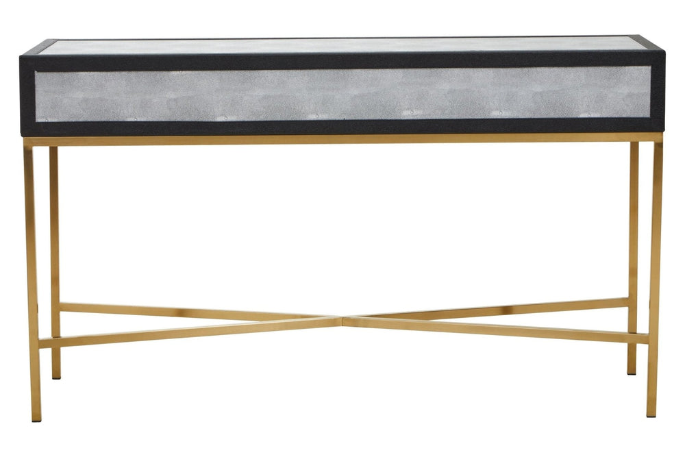 Cadiz Grey Shagreen Console Table - XShowhome Limited - Xshowhome