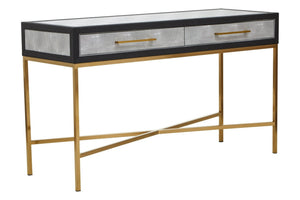 Cadiz Grey Shagreen Console Table - XShowhome Limited - Xshowhome