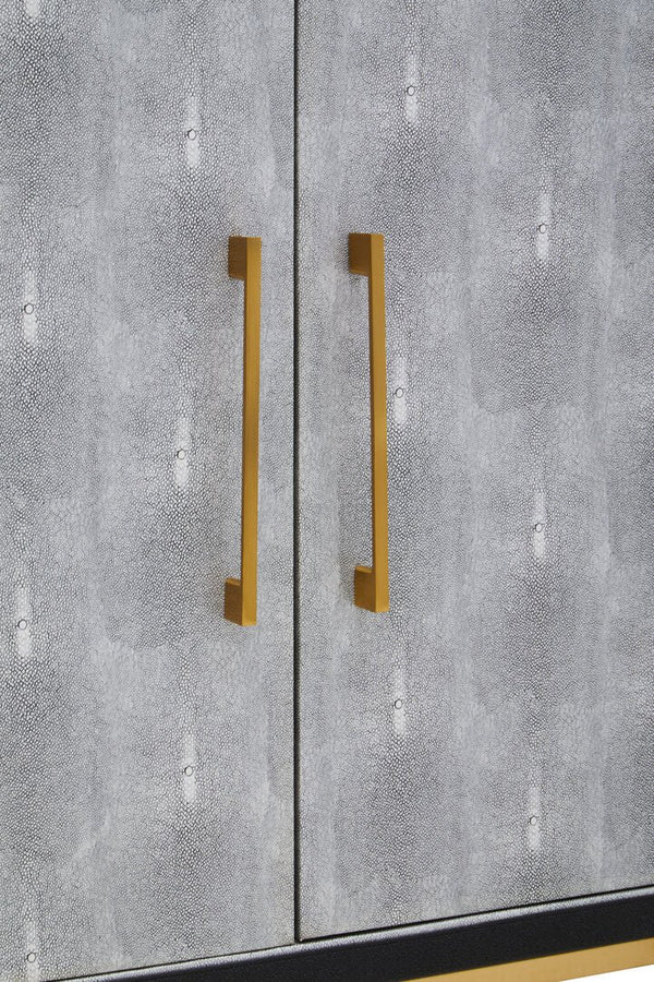 Cadiz Grey Shagreen Sideboard - Canwell Interiors Limited - Xshowhome
