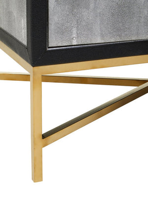 Cadiz Grey Shagreen Sideboard - Canwell Interiors Limited - Xshowhome