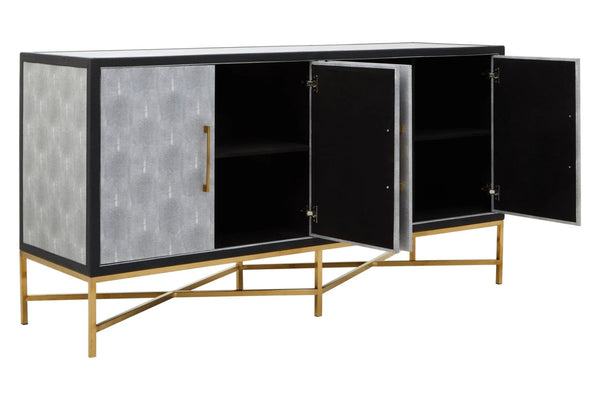 Cadiz Grey Shagreen Sideboard - XShowhome Limited - Xshowhome