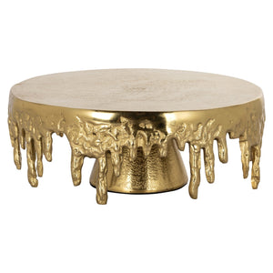 Cake plate Carmona gold - Canwell Interiors Limited - Richmond