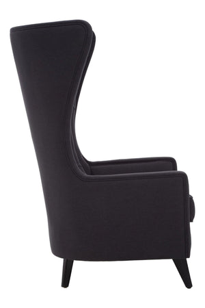 Cala Black Tufted Highback Chair - XShowhome Limited - Xshowhome