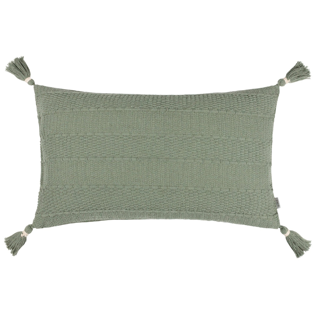 Caliche 40x60 Feather Filled Cushion Eucalyptus - Canwell Interiors Limited - Riva