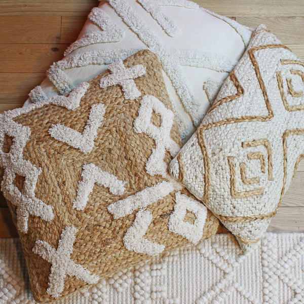 Camfa 45x45 Feather Filled Cushion Natural - Canwell Interiors Limited - Riva
