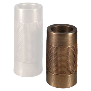 Candle holder Aya brushed gold small - Canwell Interiors Limited - Richmond