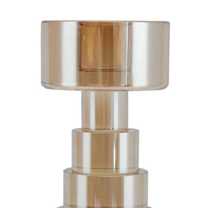 Candle holder Bryn Champagne small - Canwell Interiors Limited - Richmond
