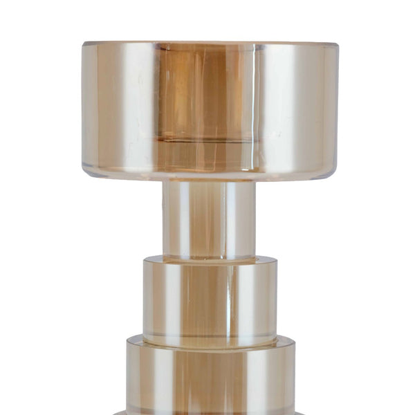 Candle holder Bryn Champagne small - Canwell Interiors Limited - Richmond